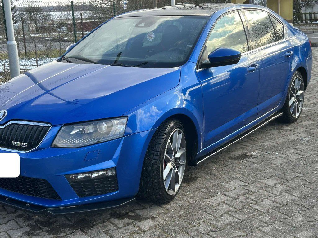 Lišty pod prahy Octavia 3 RS – Tuning Pardubice